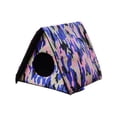 thumbnail image 1 of DOLITY Stray Cat Shelter Waterproof Cat House Sunscreen Oxford Cloth Material Resistant L, 1 of 9