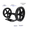 thumbnail image 3 of Kit de Chariot Plus Frais, Kit d'Essieu de Roue de Refroidisseur de Roulement Lisse pour Chariot Extérieur, 3 of 7