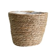 Flower Pots Cover Storage Basket Plant Woven Basket Planter Straw Flower Pot