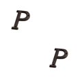 thumbnail image 1 of relayinert House Sign With Retro 3D Wide Range Of Uses And Durable Weather-resistant Metal House Numbers Retro 3D Sign P 2Set, 1 of 6