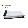 thumbnail image 4 of Écran de Projection Pliable Anti-Lumière Portable Projecteur HD Rideau Fête Vidéo Film pour Chambre Intérieur 100 Pouces Type 2, 4 of 7