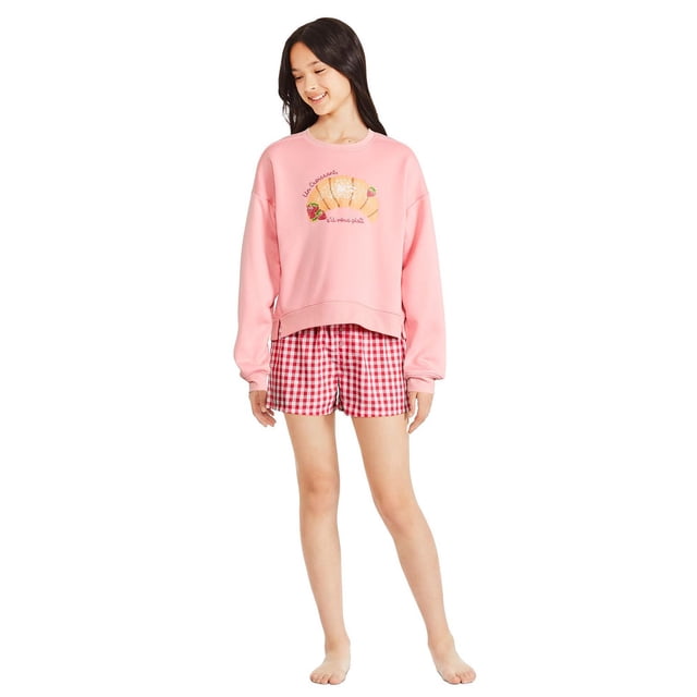 Pyjama 2 pièces avec short George pour filles