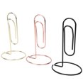 thumbnail image 2 of Card Clip Holder, Memo Clip, Metal Note Office Organizer 3pcs Can Be Used Alone Outdoor Suitable For Office For School, 2 of 8