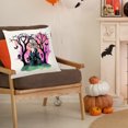 thumbnail image 3 of Diceymbol Halloween Decorations Double-Sided Print Pillow Covers Halloween Decor Patterns Elegant Invisible Zipper Soft Linen Throw Pillow Covers for Outdoor & Indoor Use, 3 of 5