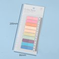 thumbnail image 2 of Affordablo Clearance Sale School Supplies for Teen Girls Index Marker Sticker Morandi Translucent Creative Notes Students Focus On Note Classification Notes N Times, 2 of 4
