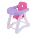 thumbnail image 3 of TISHITA Chaise Haute de Simulation pour Bébé en ABS, Meuble Jouet pour Poupée Mellchan de 8 à 12 Po, 3 of 8