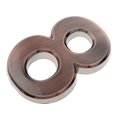 thumbnail image 1 of GUOOL Copper Plastic Self-Adhesive Door Number Sign Sticky Numeric Digit Number 8, 1 of 7