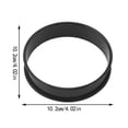 thumbnail image 2 of Stainless Steel English Ring Circular Baking Tool Cake Cooking Metal Ring For Baking Bakeware Organizer Silicone Baking Mat round Silicone Baking Mat Sheets 9x13 Baking Pan Bakeware Dishes, 2 of 3