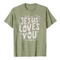 thumbnail image 1 of T-Shirt Tendance pour Femmes, Décontracté, Imprimé, Col Rond, Manches Courtes, pour le Quotidien, Hauts Tendance pour Femmes, 1 of 3