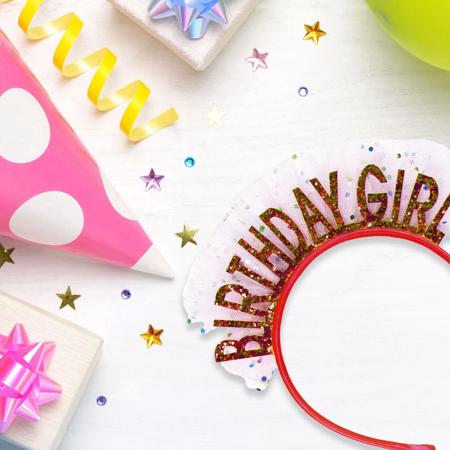 Serre-tête d’anniversaire pour les filles, Way to Celebrate