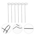 thumbnail image 3 of Miangastore Écran de Terrasse en Rotin Vert 6 Pcs 15.7x2.5in, 3 of 8