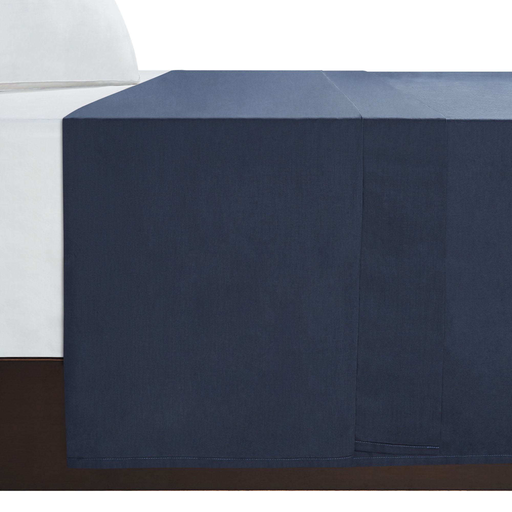 Drap-housse bleu foncé Mainstays, grand