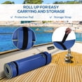 thumbnail image 4 of HOMCOM 10' x 5' Roll-Up Pool Float Pad for Playing, Blue, 4 of 9