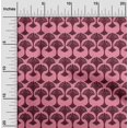 thumbnail image 1 of oneOone Silk Tabby Fabric Floral Block Printed Fabric 1 Yard 42 Inch Wide, 1 of 4