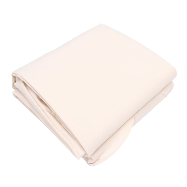 Miangastore 1 Pce Auvent de Parasol de Plage Protection UV Auvent Parasol d'Extérieur Sans Support (Beige)