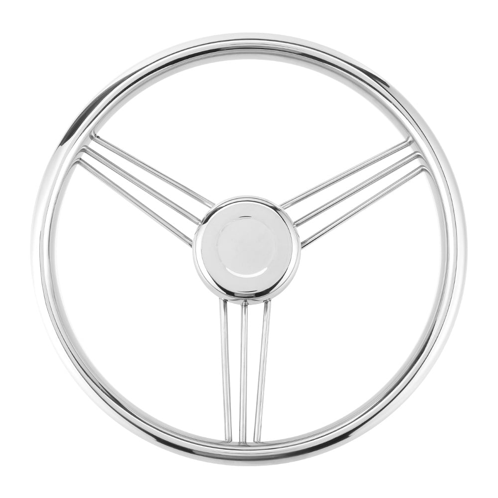 Volant en Acier, Contrôle Plus Stable, Étanche et Durable pour Bateau Yacht