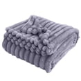 thumbnail image 1 of Thickened Rabbit Plu Sh Nap Blanket Bunny Blanket For Adults Soft Warm Fuzzy Throw Blanket For Bed Sofa Travel And Off Ice Full Size Blankets for Bed Blankets Size Warm Small Blanket Throw Throw, 1 of 4