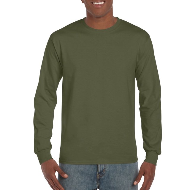 Gildan T-Shirt Classique à Manches Longues en Coton Ultra pour Hommes