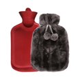 thumbnail image 1 of LSLJS 2L Hot Water Bottle Artificial Plush Cloth Hot Water Bottle Thermotherapy Cold Protection Detachable Hand Warmer Hot Water Bottle, Home Accessories, 1 of 3