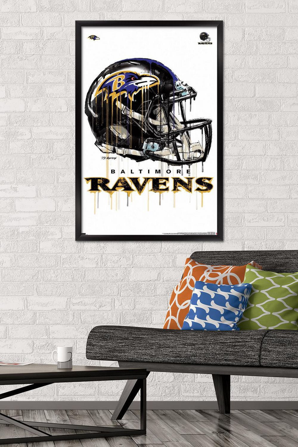 NFL Baltimore Ravens - Casque anti-goutte 20