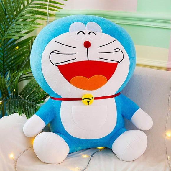 Original Kawaii Doraemon Plush Toy Stand By Me Cute Stuffed Plushie Doll Cartoon Cat Animal Sofa Bed Pillow Toy Baby Kids Gift