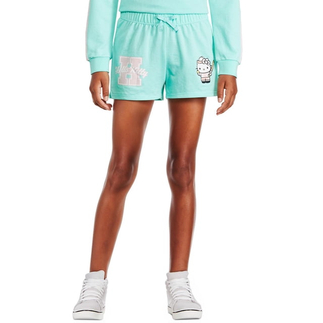Short à imprimé graphique Hello Kitty pour filles