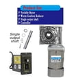 thumbnail image 2 of 180W Worm Gear Motor with RV040 Reducer Gearbox Speed Adjustable Controller 130-16RPM Gear Motor Self-Locking 90W-180W AC ,Easy to Install, 2 of 7