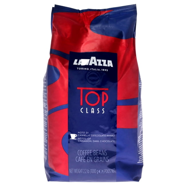 Mélange de café en grains Lavazza Top Class, torréfaction espresso moyenne, sac de 1 kg (paquet de 1)