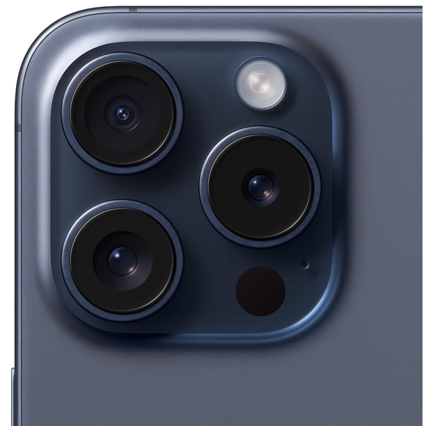 Refurbished Apple iPhone 15 Pro - 256GB – Blue Titanium – 48MP