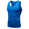 thumbnail image 1 of Styesk Tank Tops Men Fashionable Men's Solid Color Sleeveless Sports Training Tight Fitting Top, 1 of 4