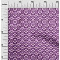 thumbnail image 1 of oneOone Cotton Flex Fabric Ethnic Geometric Flame Stitch Decor Fabric Printed BTY 40 Inch Wide, 1 of 4