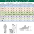 thumbnail image 5 of vangelo Chaussure de Sécurité pour Homme à Embout d'Acier Homologuée ASTM CSA HELMUT-1 Protection contre les Perforations et aux Orteils Antidérapante Noir Rouge Taille 8W, 5 of 5