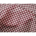 thumbnail image 4 of oneOone Silk Tabby Fabric Gingham Check Printed Fabric 1 Yard 42 Inch Wide, 4 of 4