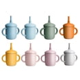 thumbnail image 3 of Tasse à Paille en Silicone Tasse d'Apprentissage Antichute Résistante aux Hautes Températures Tasse pour Enfants, 3 of 3