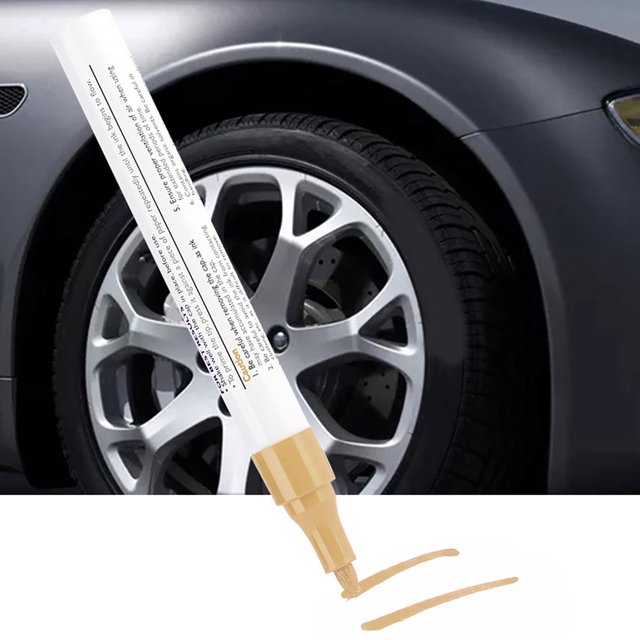 Tire Paint Marker Pen, 1 Pcs Waterproof Professional Car Paint Pen Universal Fits For Car