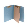 thumbnail image 2 of ACCO - Dossier de Classification - Extensible - 4 Compartiments - pour Lettre - à Onglets - Bleu Ciel (Lot de 10), 2 of 2