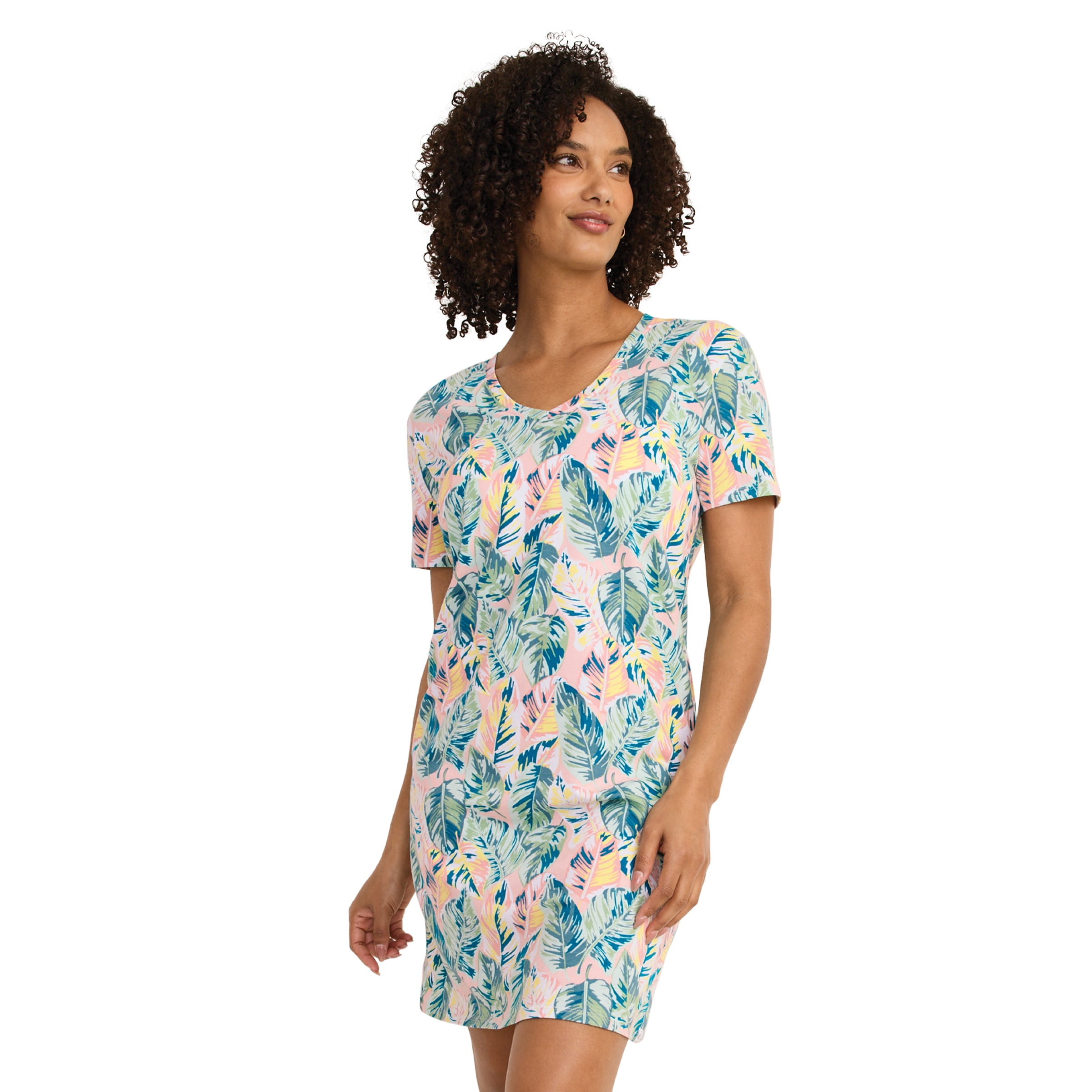 Jockey Chemise de Nuit Extensible en Coton Biologique pour Femmes