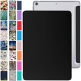 thumbnail image 1 of iPad PRO 9.7 Inch [ PRO 9.7 2016 ] A1673 A1674 MLPX2LL/A MLPW2LL/A MLPY2LL/A MLYJ2LL/A Trifold PC Lightweight Smart PU Leather Protective Hard Back Cover - Black, 1 of 4