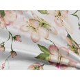 thumbnail image 4 of oneOone Rayon Peach Fabric Florals Craft Projects Decor Fabric Printed By The Yard 56 Inch Wide-J62, 4 of 5