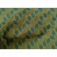 thumbnail image 4 of oneOone Cotton Poplin Fabric Leaves Block Print Fabric BTY 56 Inch Wide, 4 of 4