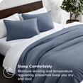 thumbnail image 3 of Bare Home Linen Duvet Cover and Sham Set, 3 of 7