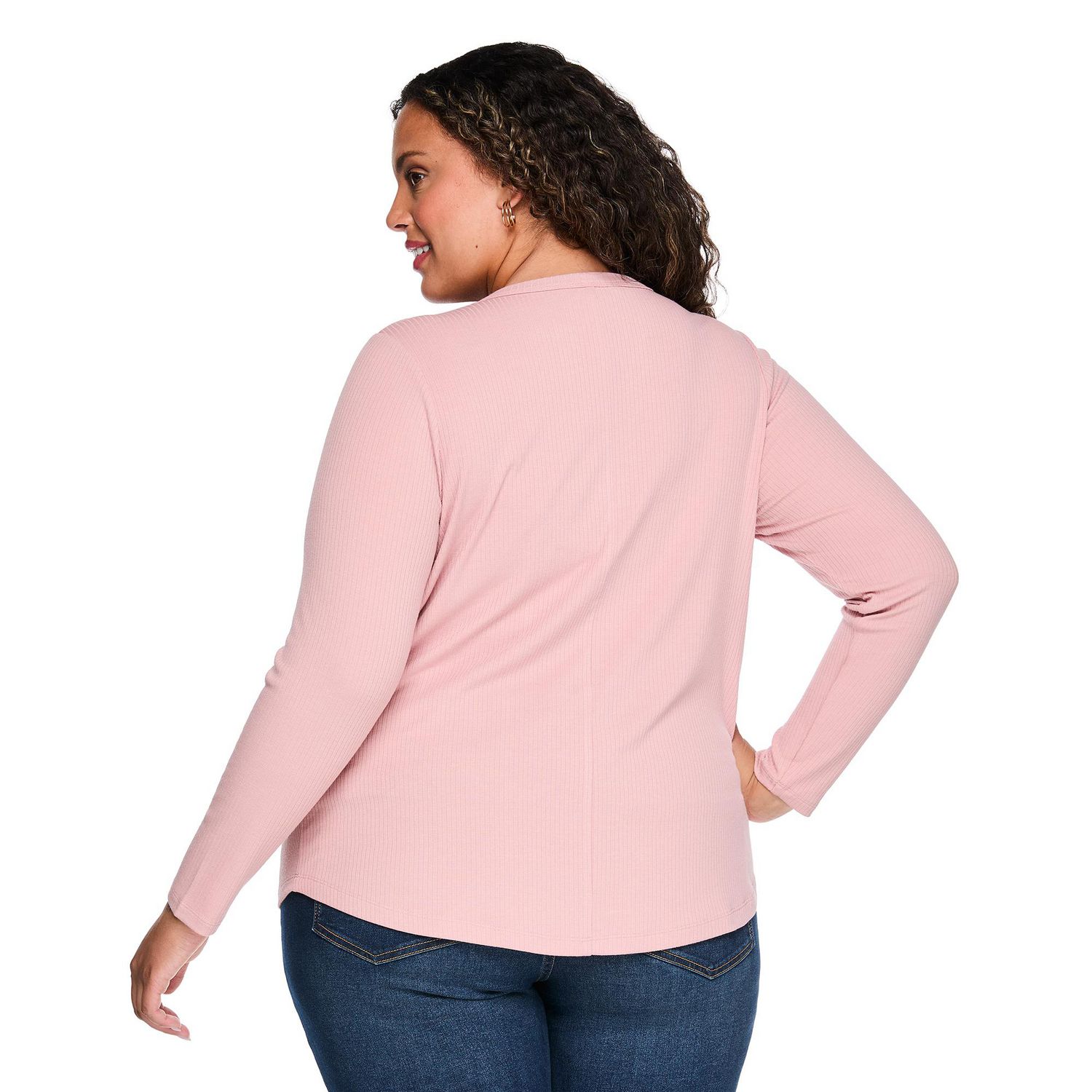 Lane Bryant Women's Plus Long-Sleeve Top