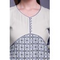 thumbnail image 5 of Bimba Print Long Party Wear Anarkali Kurta Flared A Line Kurtis For Women, 5 of 5