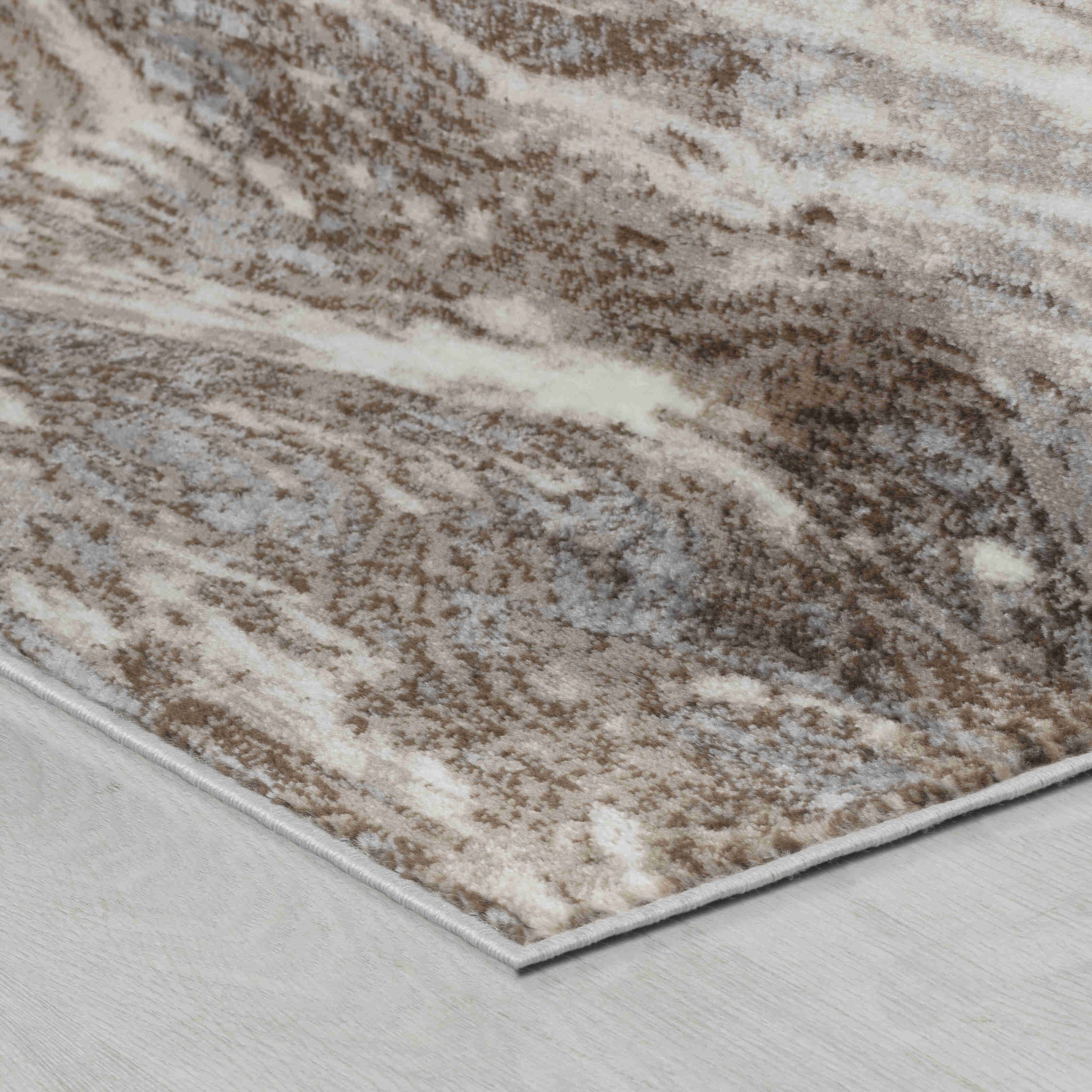Rug Branch Collection Sakarya Tapis d'intérieur abstrait vague moderne