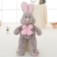 thumbnail image 4 of 100cm American Big Rabbit Plush Doll Soft Appease Toys for Valentine‘s Day Gifts, 4 of 6