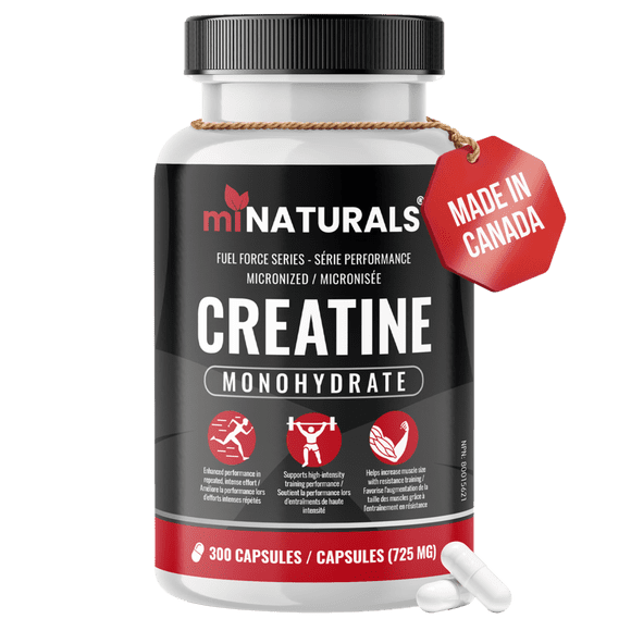 Micronized Creatine Monohydrate Capsules - 300 Capsules