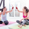 thumbnail image 3 of Bracelet de Sport Absorbant la Sueur, Soutien de Poignet Élastique Unisexe, Bracelet Absorbant la Sueur pour Enfants et Adultes, Rouge Violacé, 3 of 9