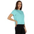 thumbnail image 2 of Inkmeso T-Shirt à Manches Courtes pour Femmes, Épaules Tombantes, Col Rond, T-Shirts d'Été Décontractés, 2 of 7
