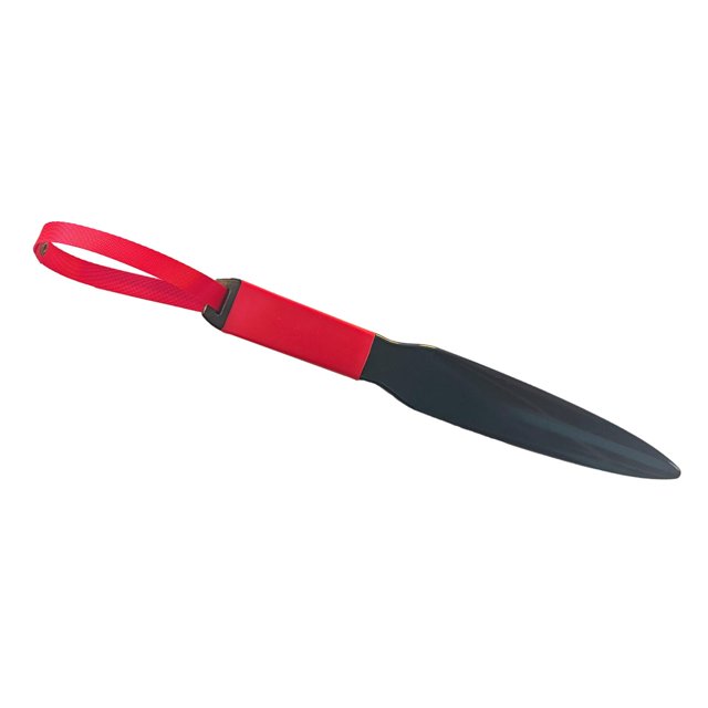 DOLITY Chewing Toy Nylon Pet Mouth Bite Training Stick for Medium Large Strong Dogs Red