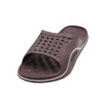 thumbnail image 1 of LAVRA Women's Cushion Slip On Brown Sport Water Slide Sandals 8, 1 of 2